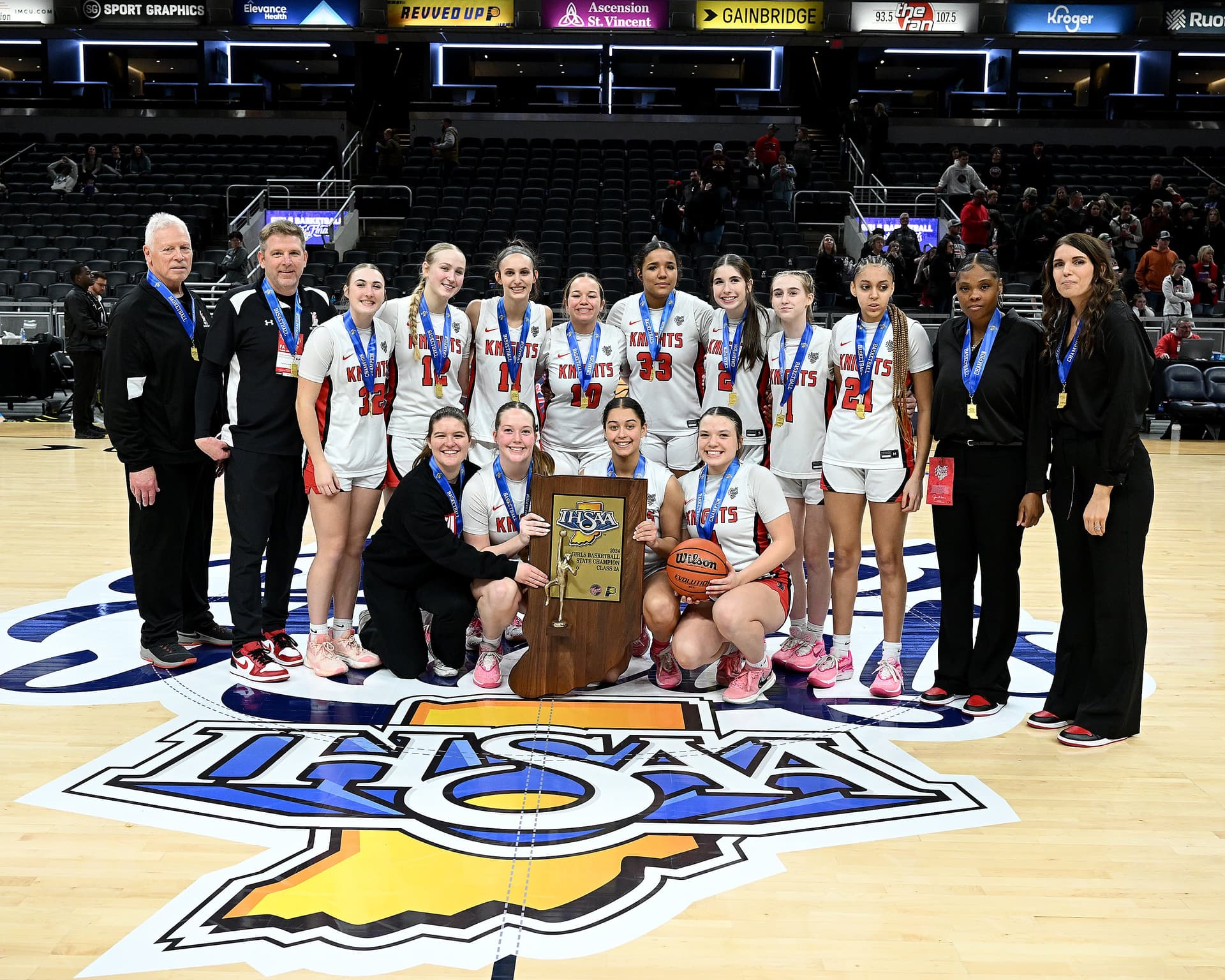 Eastern (Pekin) Shuts Down Oak Hill 50-32, Wins 2A Title