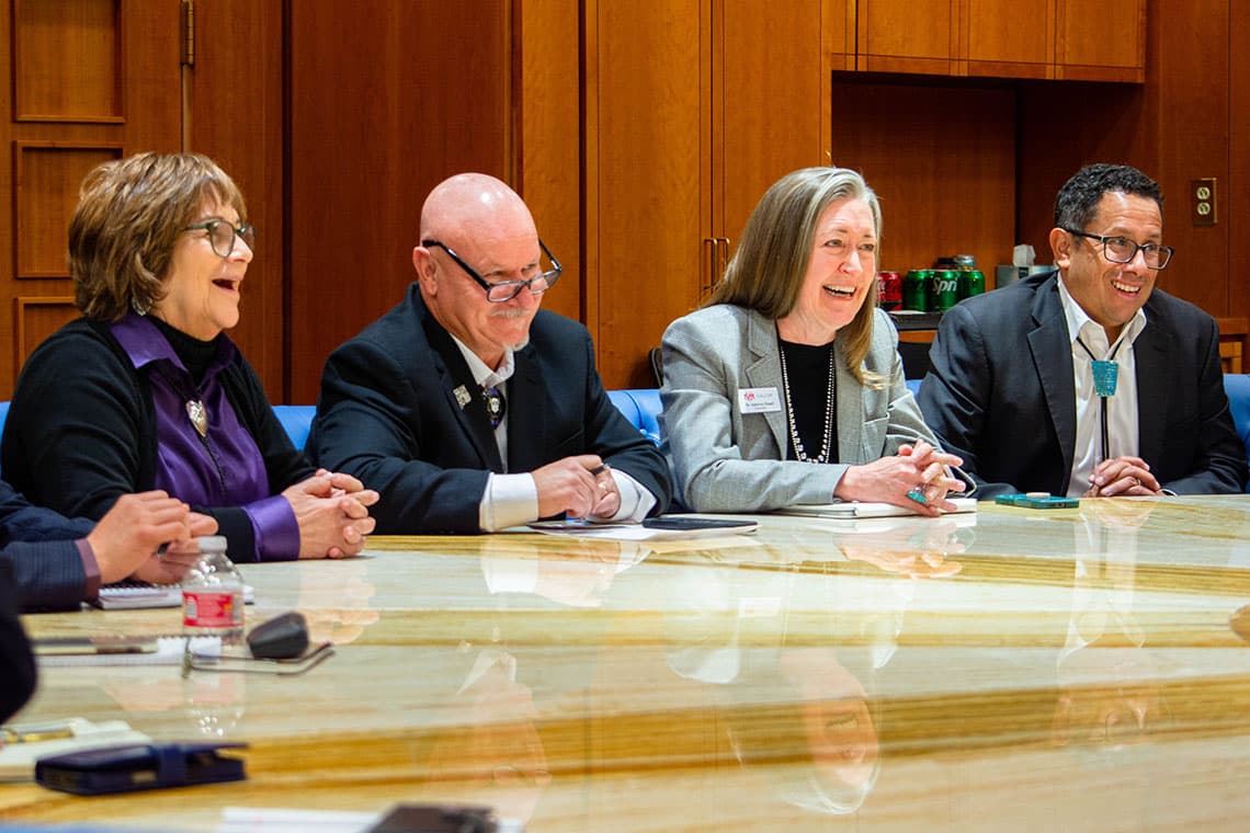 UNM-Gallup leaders advocate for police academy funding at Legislature during Gallup-McKinley Day