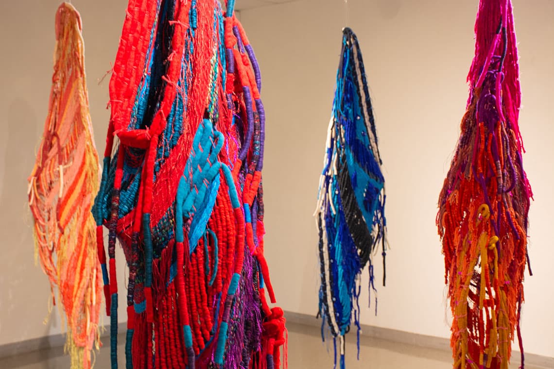 UNM-Gallup fiber artist shares woven exhibition, workshop with community