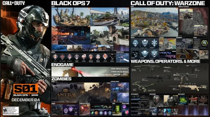 Black Ops 7 Season 01 Reloaded Launches With New Maps and Mode