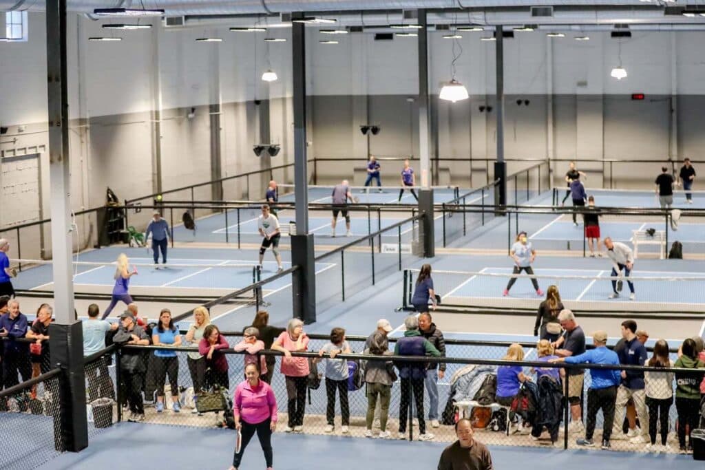 Pickleball Prime Opens Mineola Courts, Drawing 300 Fans on Day One