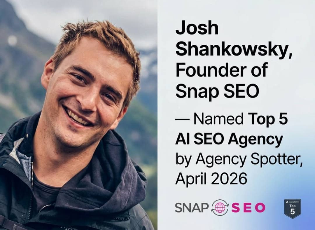 Snap SEO ranks third in Agency Spotter’s global AI SEO list