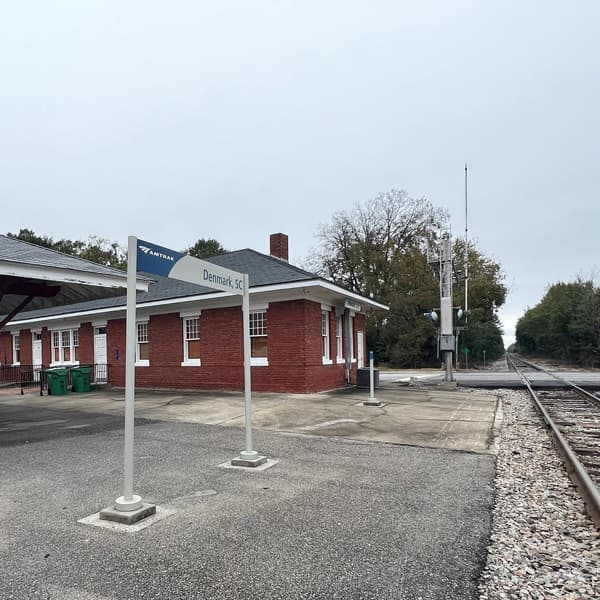 Restored Denmark Amtrak Depot Anchors Bamberg County Transportation and Tourism