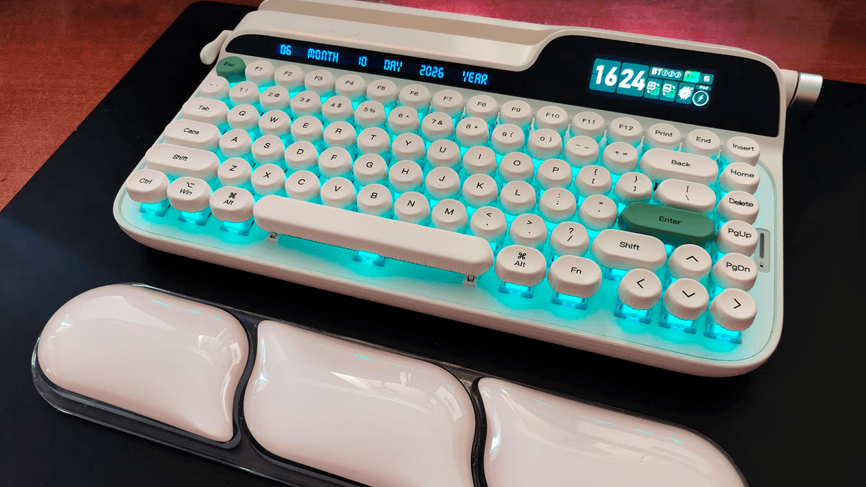 Epomaker Glyph review, retro typewriter style meets daily usability
