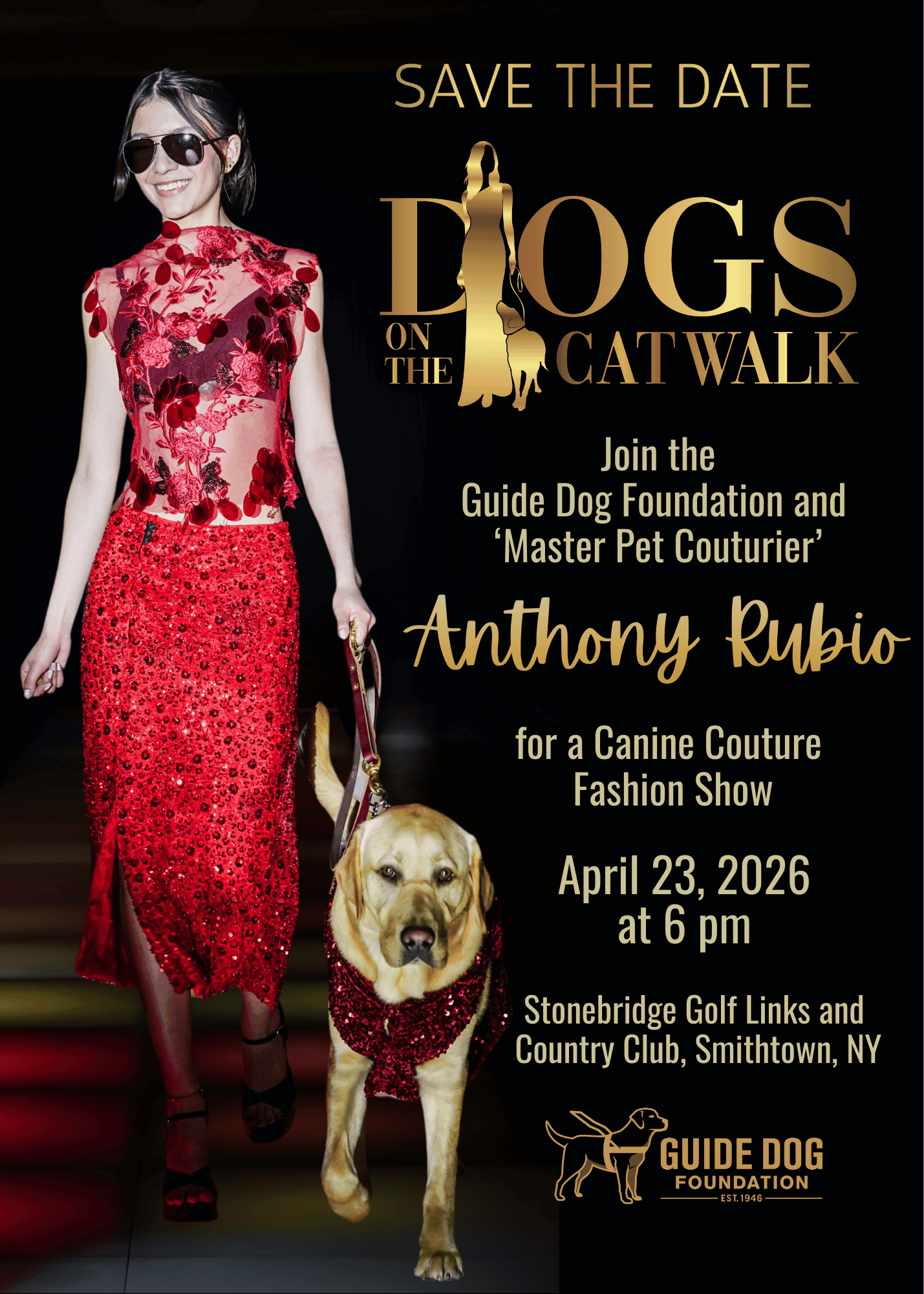 Guide Dog Foundation’s Canine Couture Show Blends Fashion, Fundraising, and Working Dogs