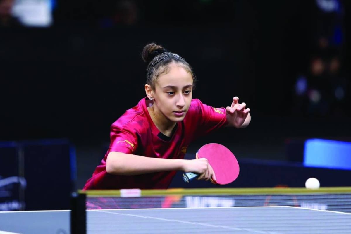 Qatar U13 trio impress as Rasha takes silver at WTT Doha
