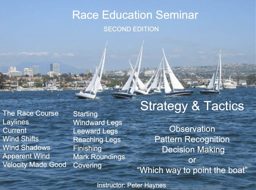 Harbor 20 class opens strategy and tactics seminar for all sailors