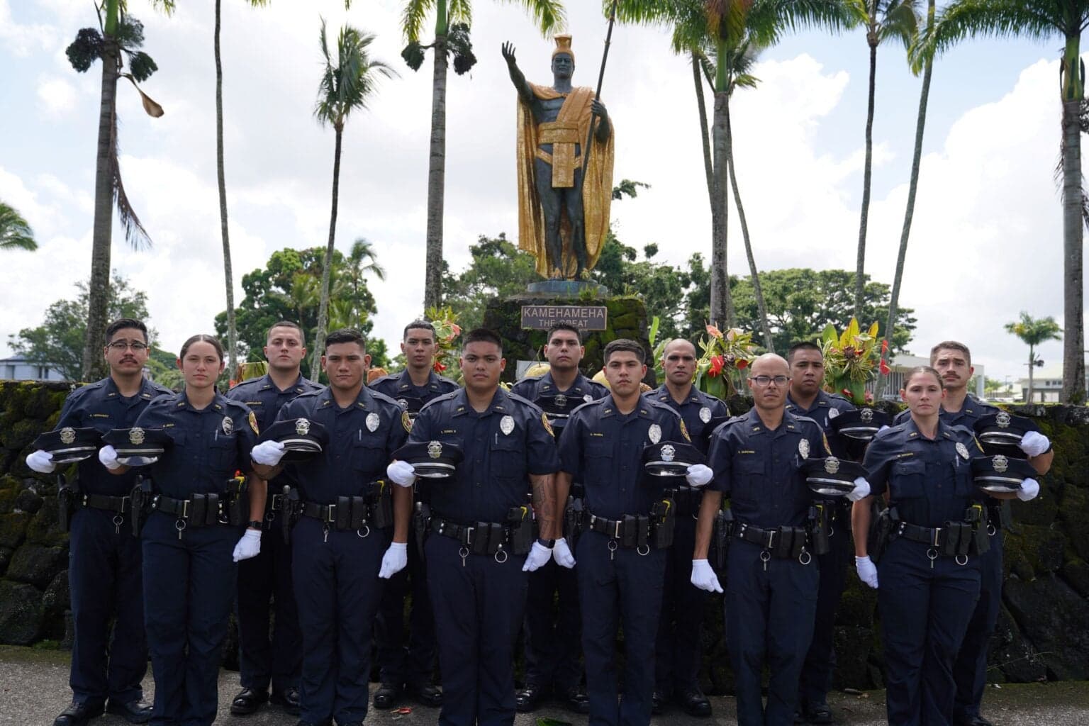 Hawai‘i Police Department swears in four at 103rd recruit graduation in Hilo