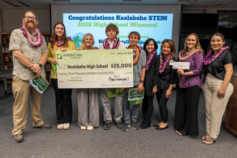 Kealakehe High's MalamaMat wins $25,000 KeikiCo prize, only Hawai‘i Island team