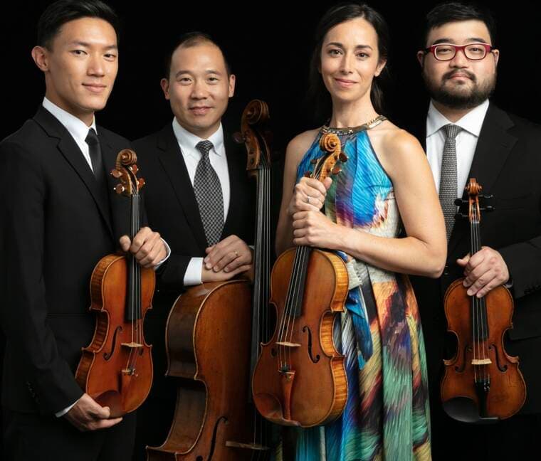 Parker Quartet Performs Schubert and Ravel at UH Hilo Concert