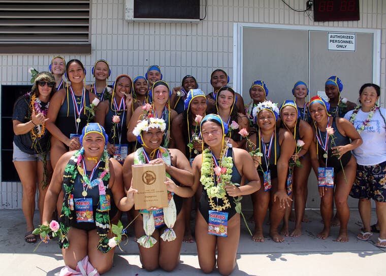 Hilo High girls win BIIF water polo title in triple overtime thriller