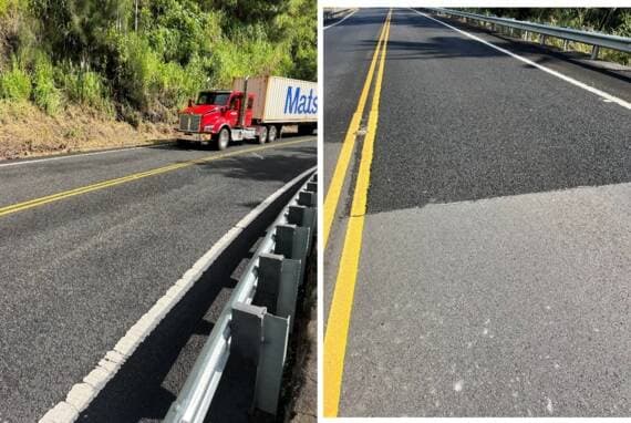Emergency roadwork begins on Saddle Road to reduce crash risk