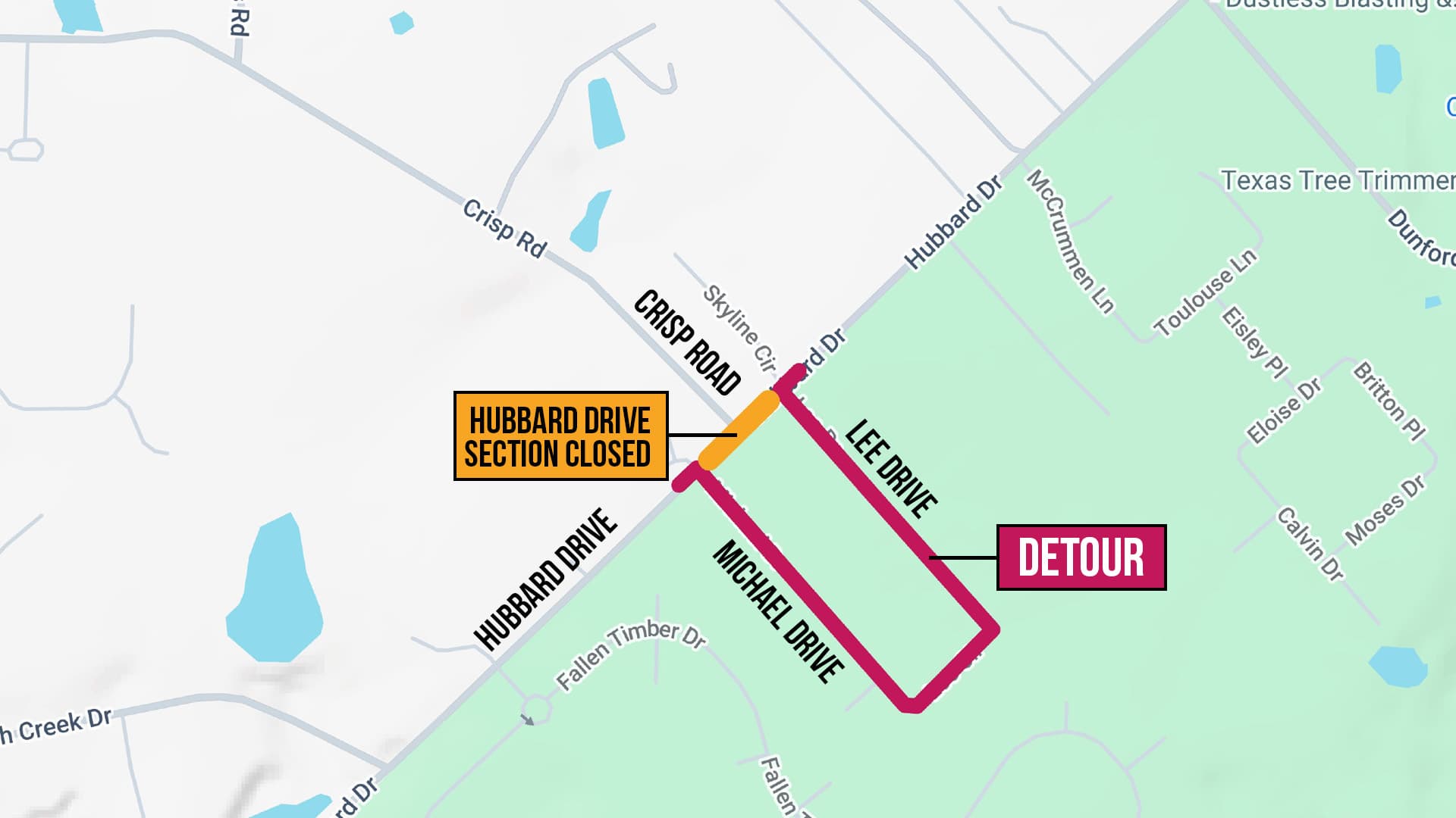 Heath says Hubbard Drive improvement project remains on schedule