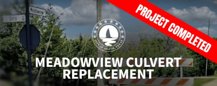 Heath Posts Mid‑February Construction Updates on Meadowview, Hubbard Drive, Street Repairs