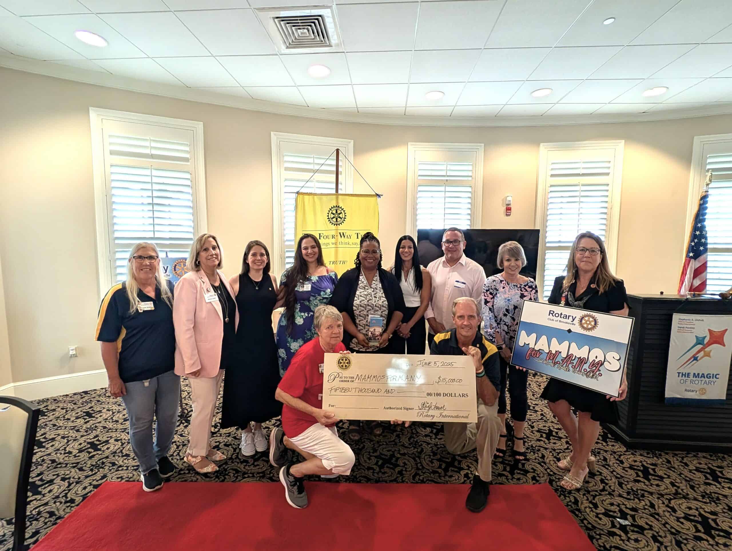 Rotary Club of Brooksville gives $25,000 to local Hernando groups