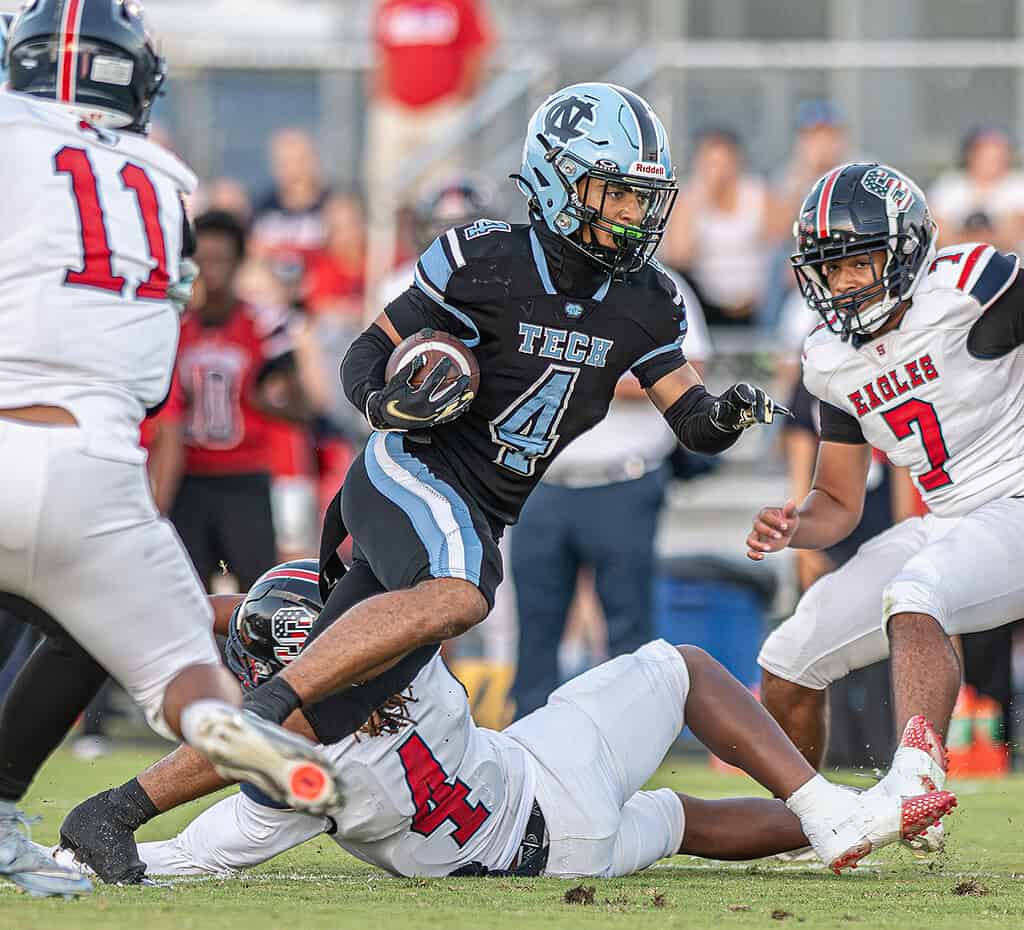 Freshman Spark Powers Nature Coast Tech Over Springstead Eagles