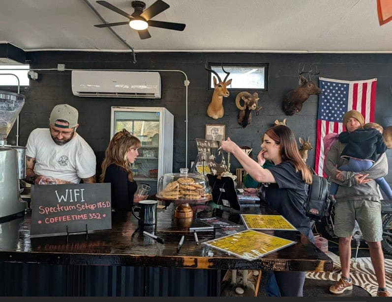 Haggard Coffee & Oddities Grand Opening Draws Crowds to Brooksville