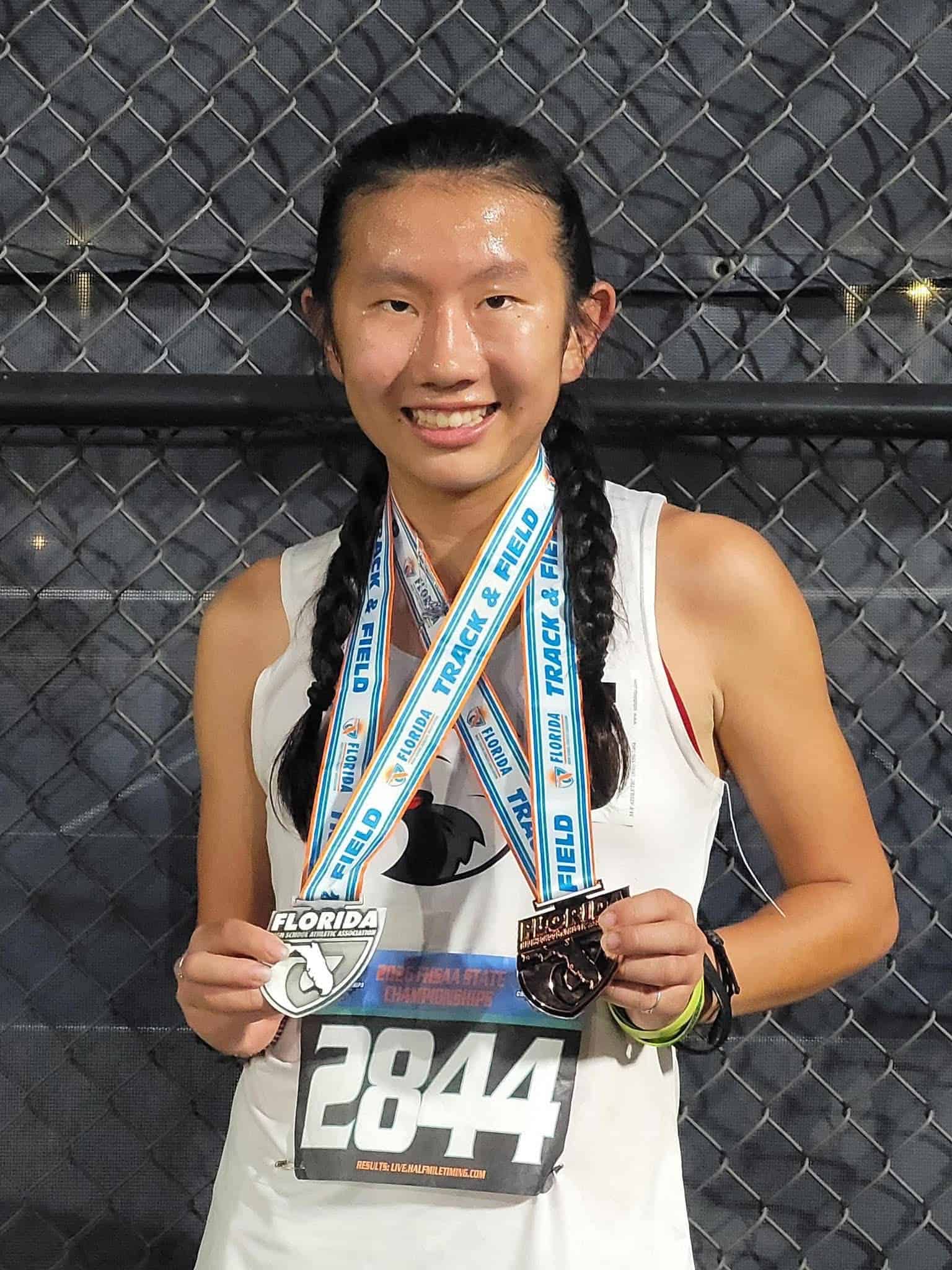 Springstead's Lainee Mercer adds two more state track medals