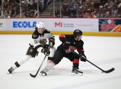 Leason's quick two-goal start lifts Hershey Bears to 6-3 victory