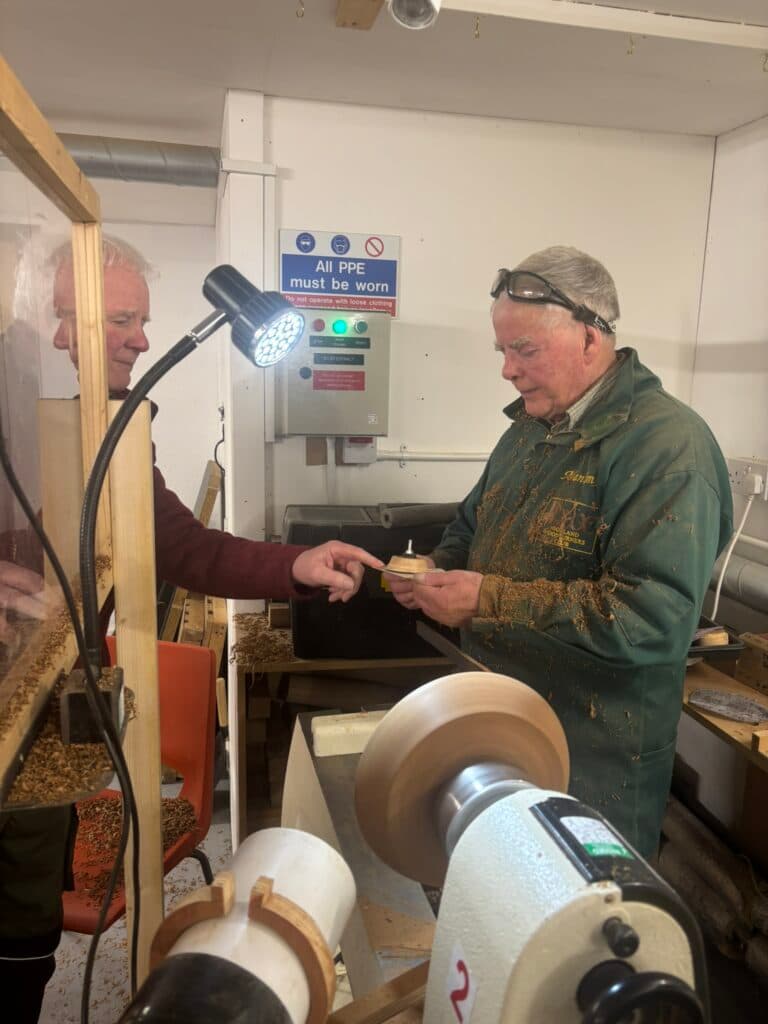 Highland Woodturners Meeting Features Live-edge Bowls, Rings and a Platter