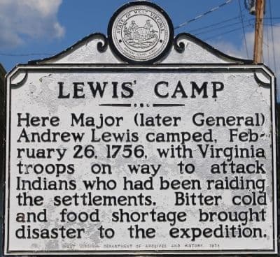Lewis Camp marker highlights McDowell County's frontier war history