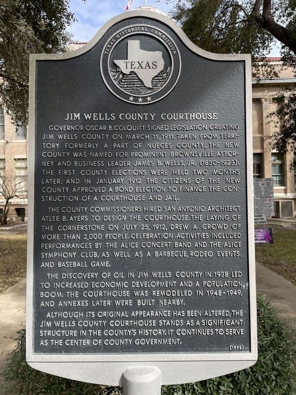 Jim Wells County Historical Commission Offers Public Records and Guidance