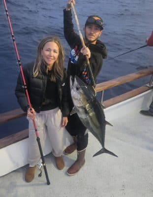 San Diego offshore tuna bite holds, boats stack bluefin and yellowtail