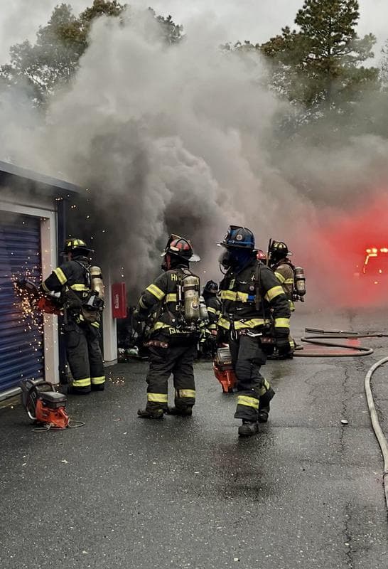 Early-morning commercial storage unit fire at 1320 E Altamonte Dr, Seminole County