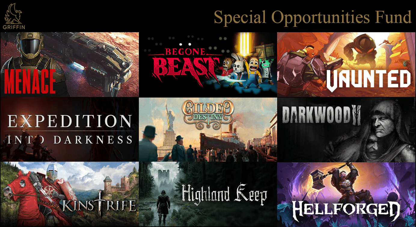 Griffin Gaming launches $100 million fund for indie games with revenue-share model