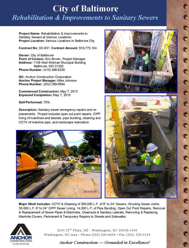 Baltimore DPW outlines revised sewer plan and homeowner support programs