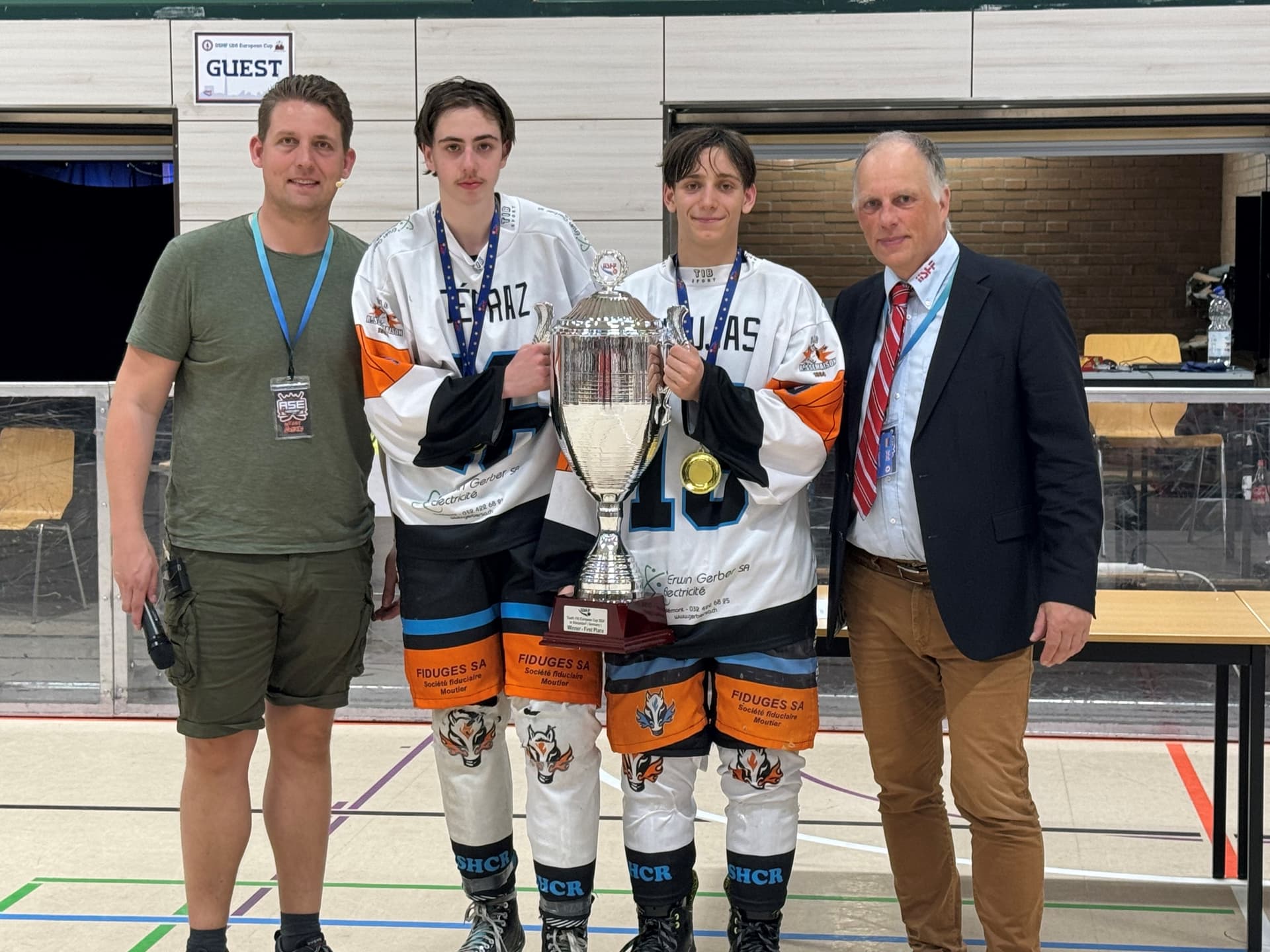 IISHF U16 European Cup opens in Rossemaison with packed schedule