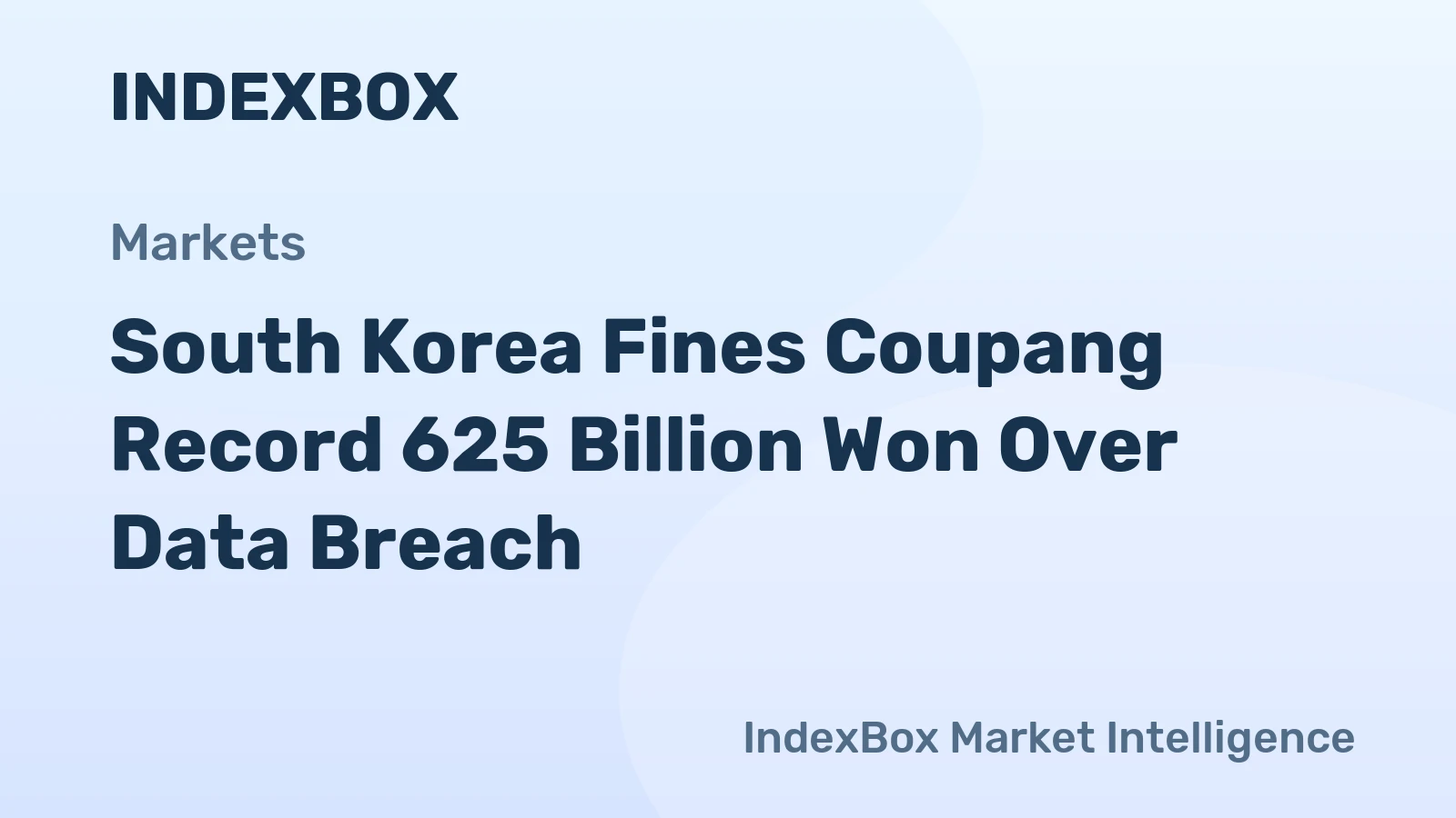 South Korea fines Coupang $409 million in record data breach case