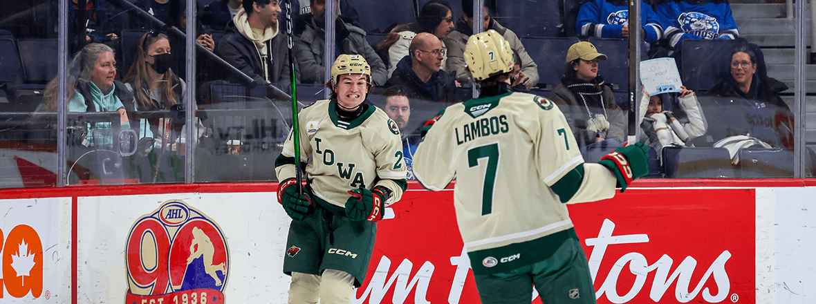 Carson Lambos' OT Goals Power Wild Past Moose Amid Discipline Review