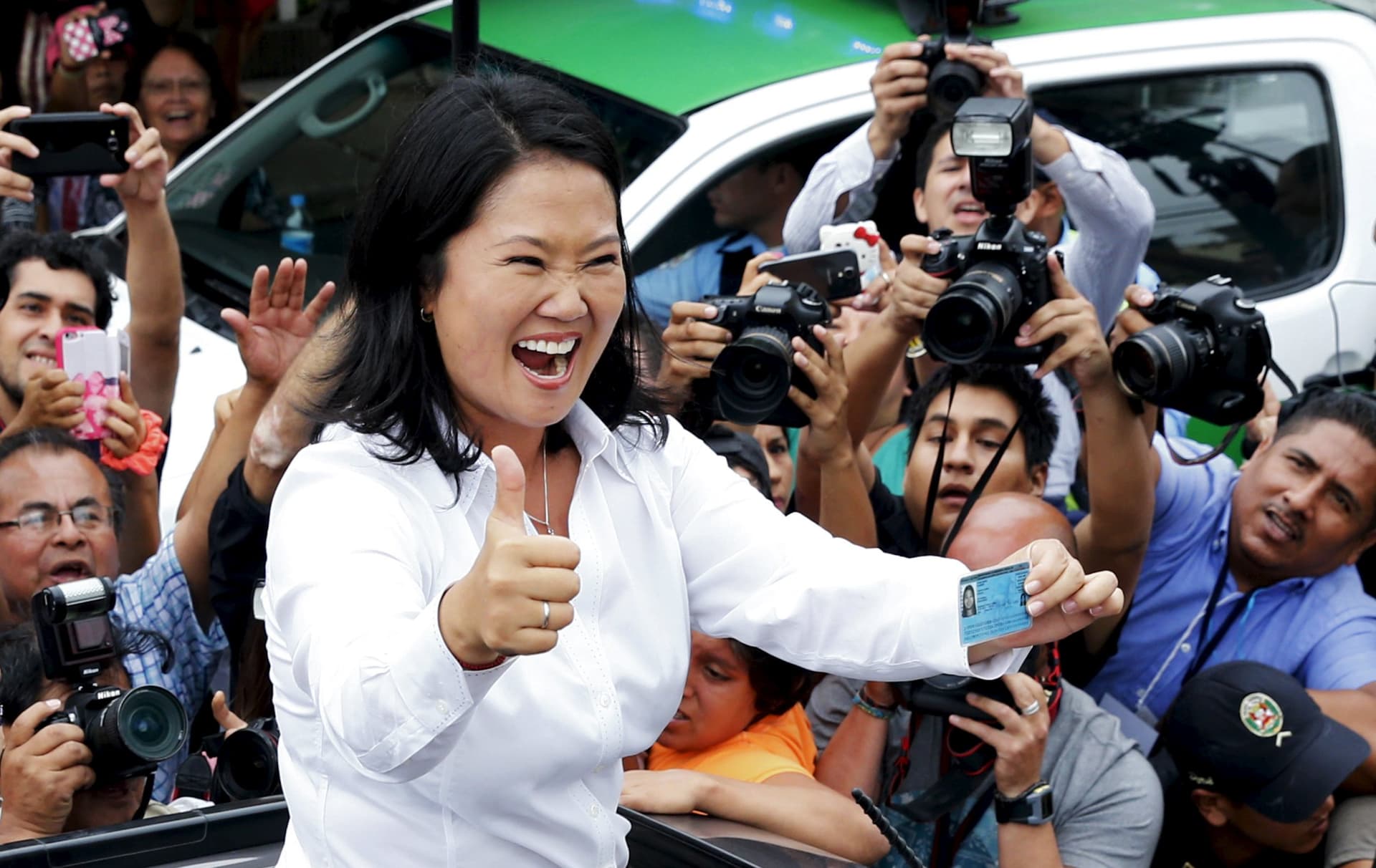Keiko Fujimori, Roberto Sanchez tied in Peru runoff poll, 38% each
