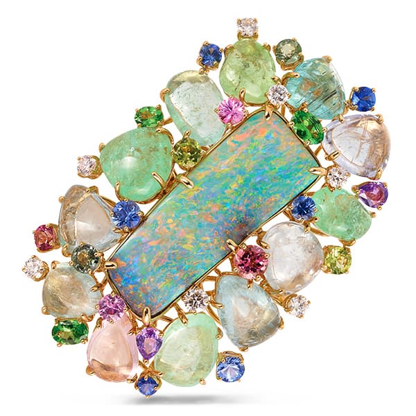 Margot McKinney’s Heron Reef ring elevates Australian opal into high jewelry
