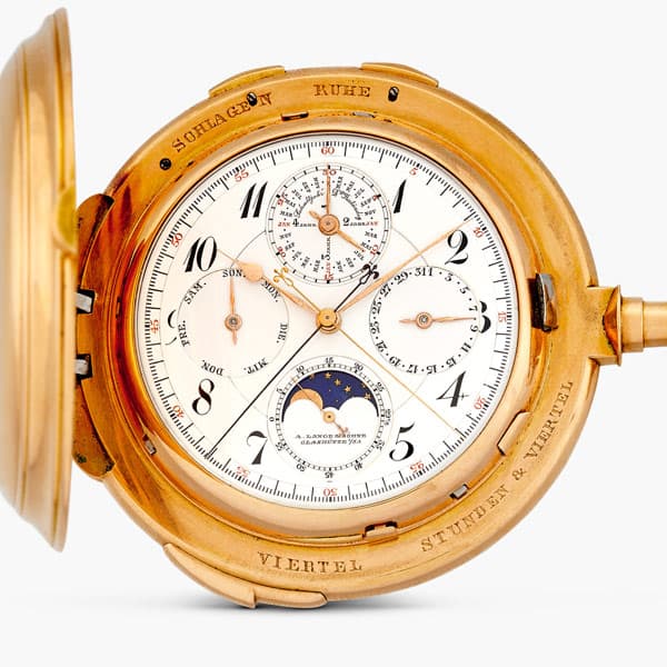 Sotheby's Geneva sale leads with rare A. Lange clock watch, Cartier forms shine