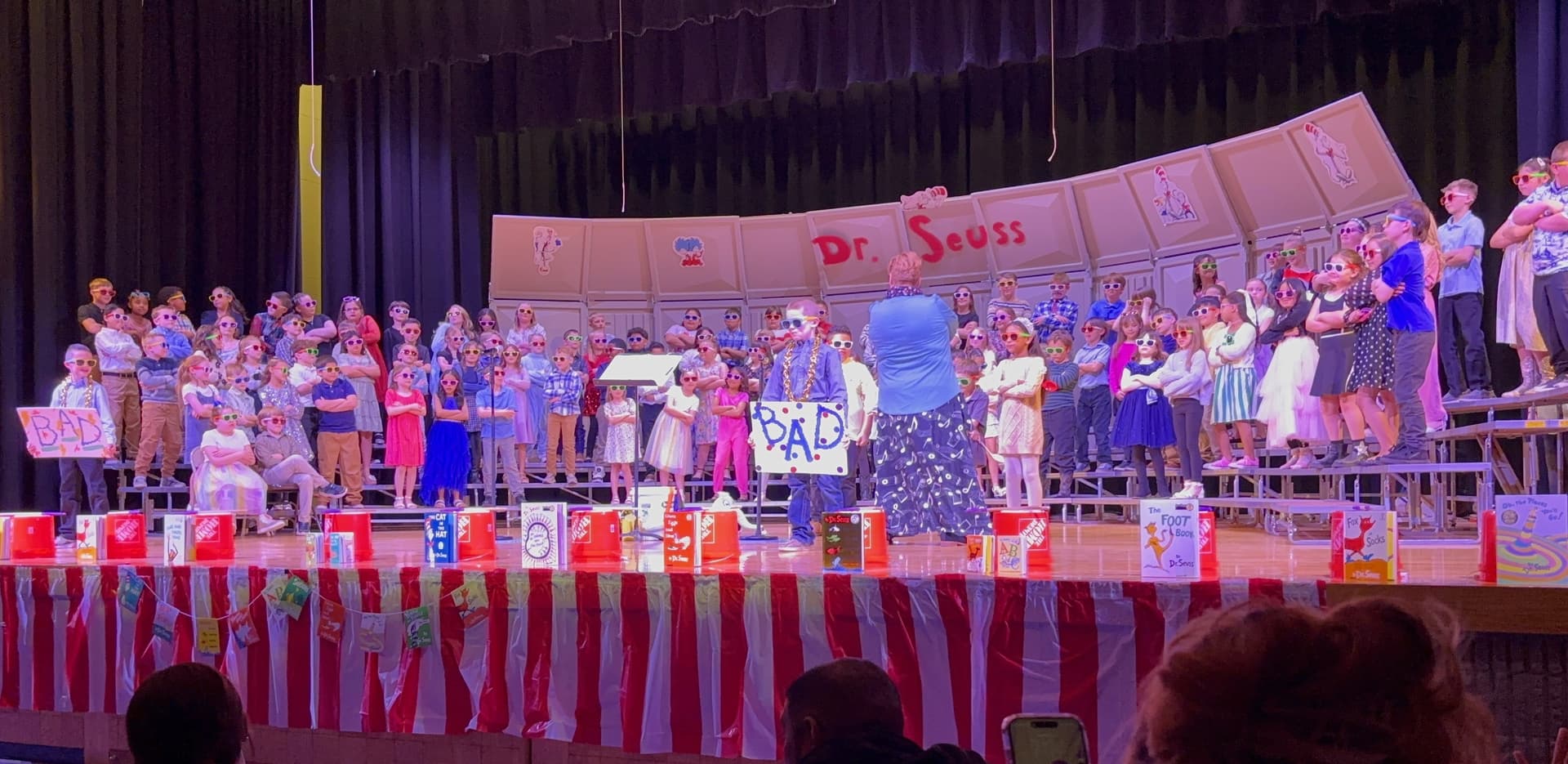 Campbell Elementary Third Graders Perform Dr. Seuss Songs Directed by Janelle Lambrecht