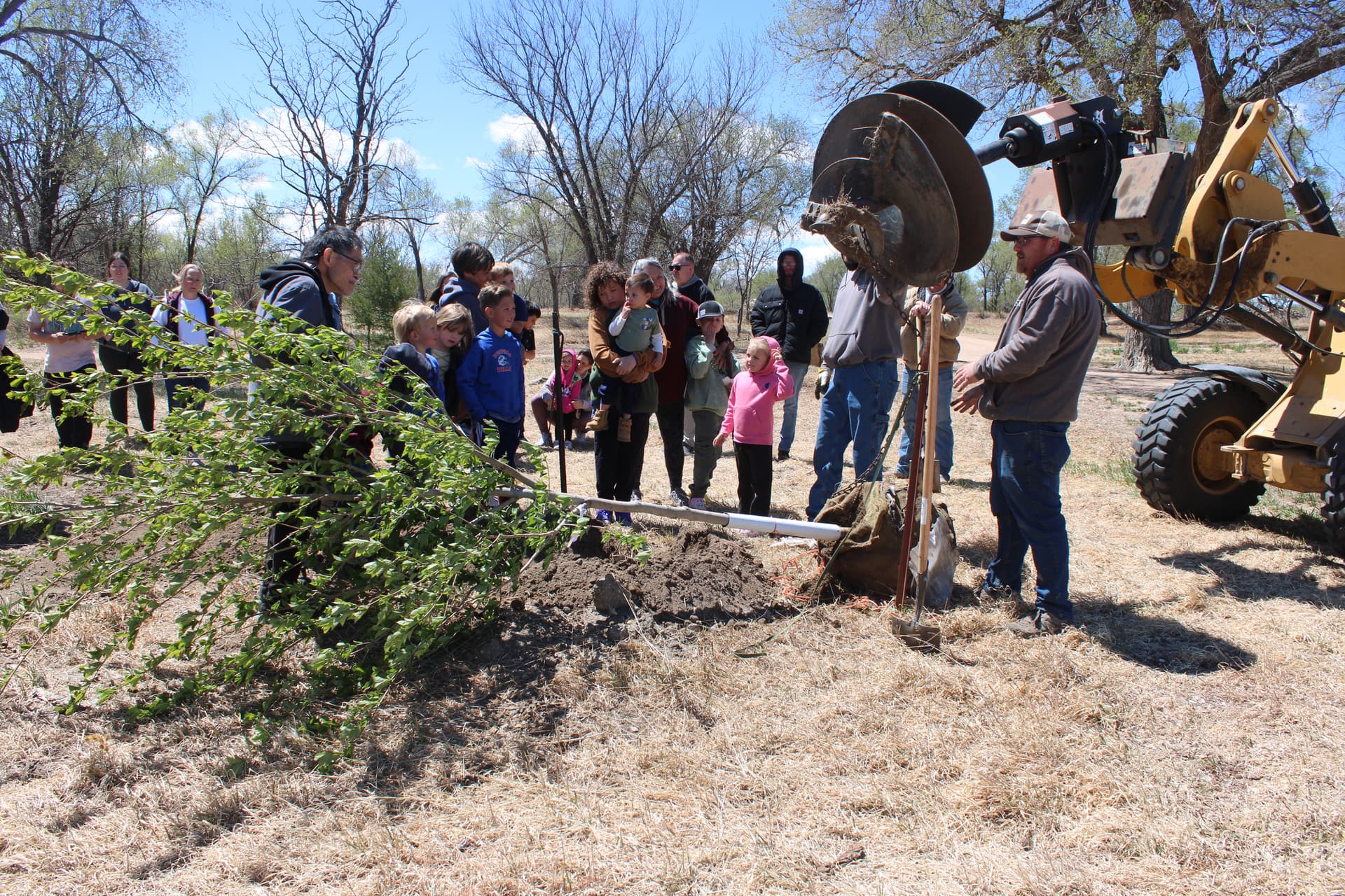 Sterling celebrates Arbor Day and Week of the Young Child with free trees