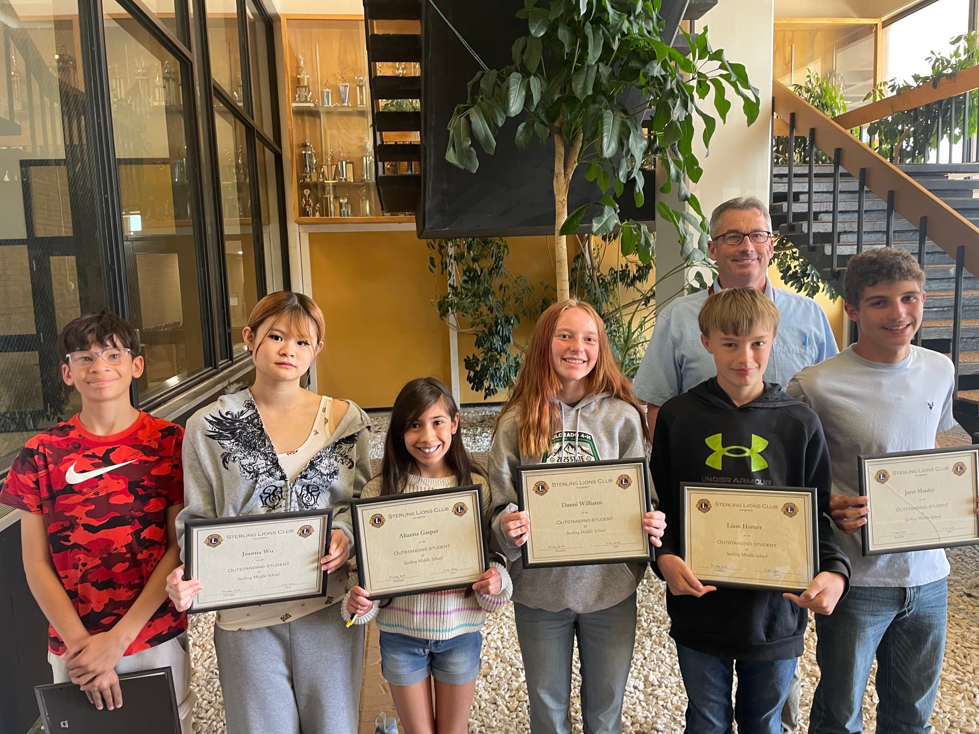 Sterling Lions Club honors students from multiple local schools