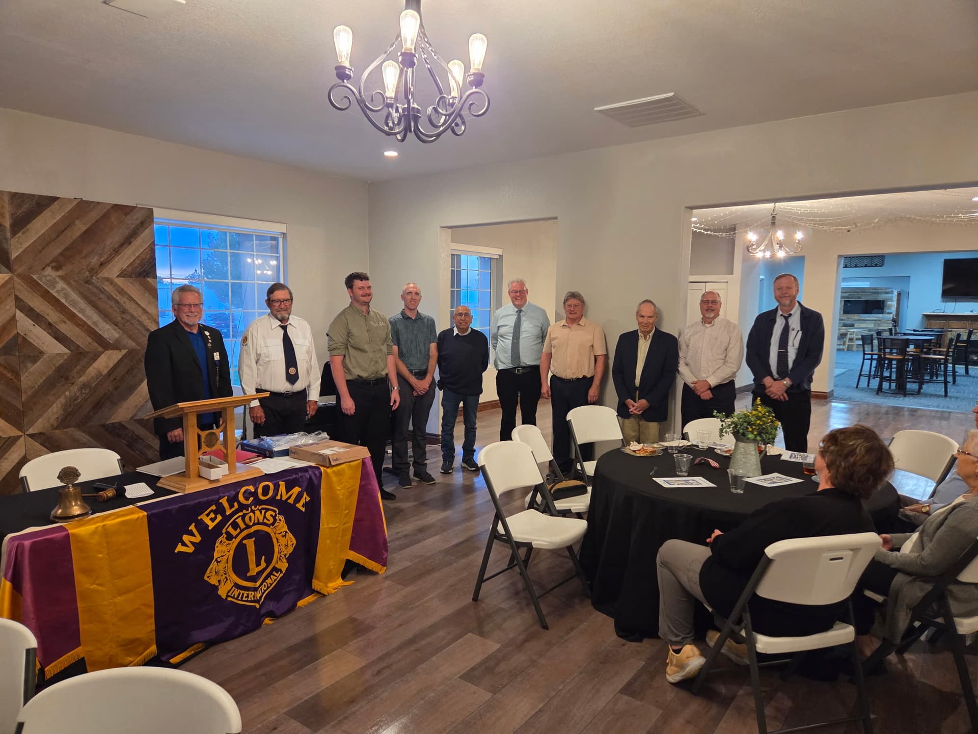 Sterling Lions Club installs 2026-2027 officers, honors members with awards