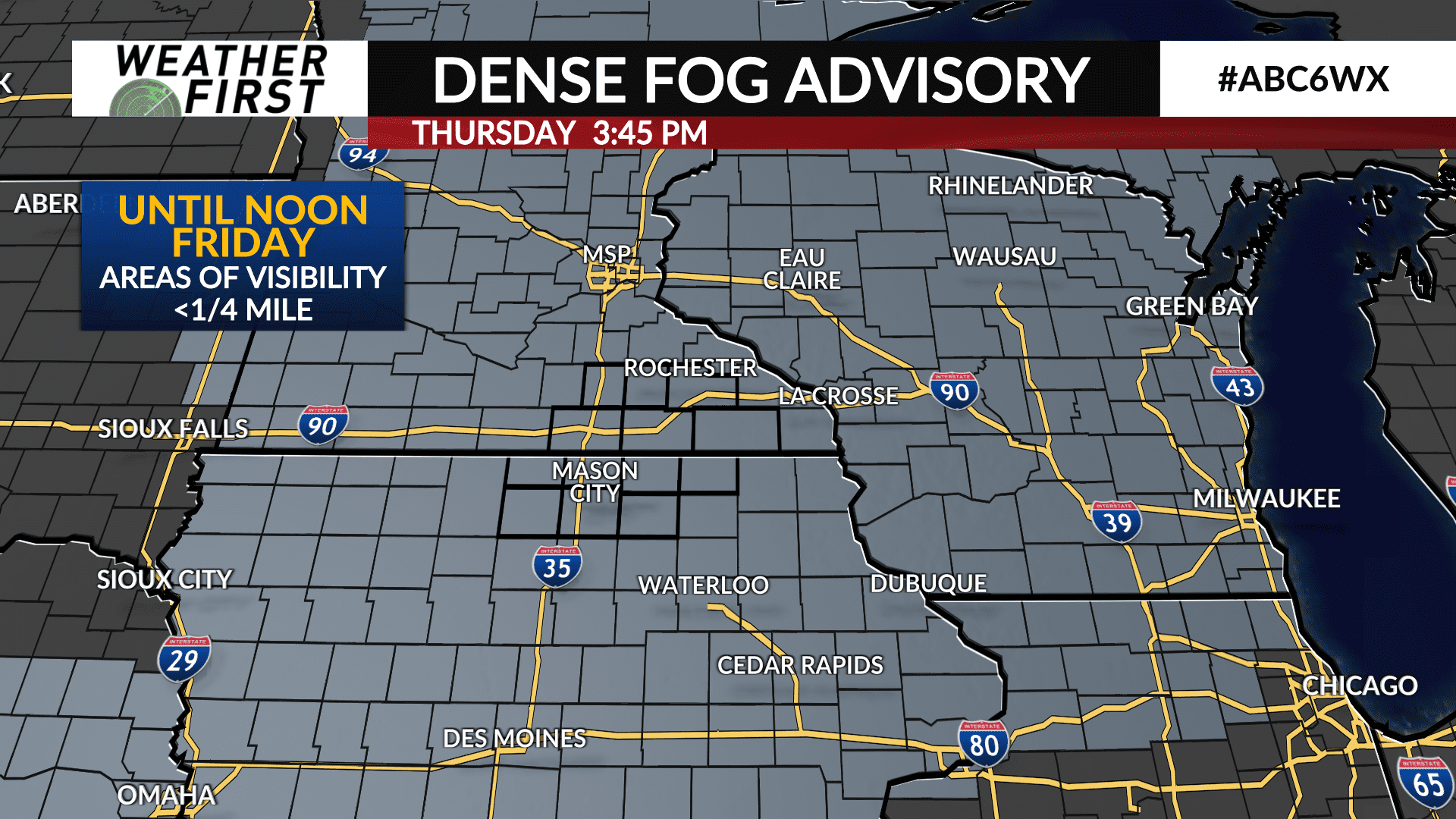 Dense Fog Advisory Hits Decatur County, Reducing Visibility Overnight