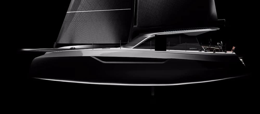 Independent Catamaran launches composite Kairos trimarans and Aion cruising cats