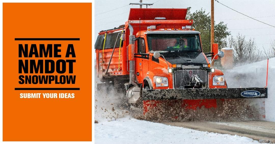 New Mexico opens voting for annual snowplow naming contest
