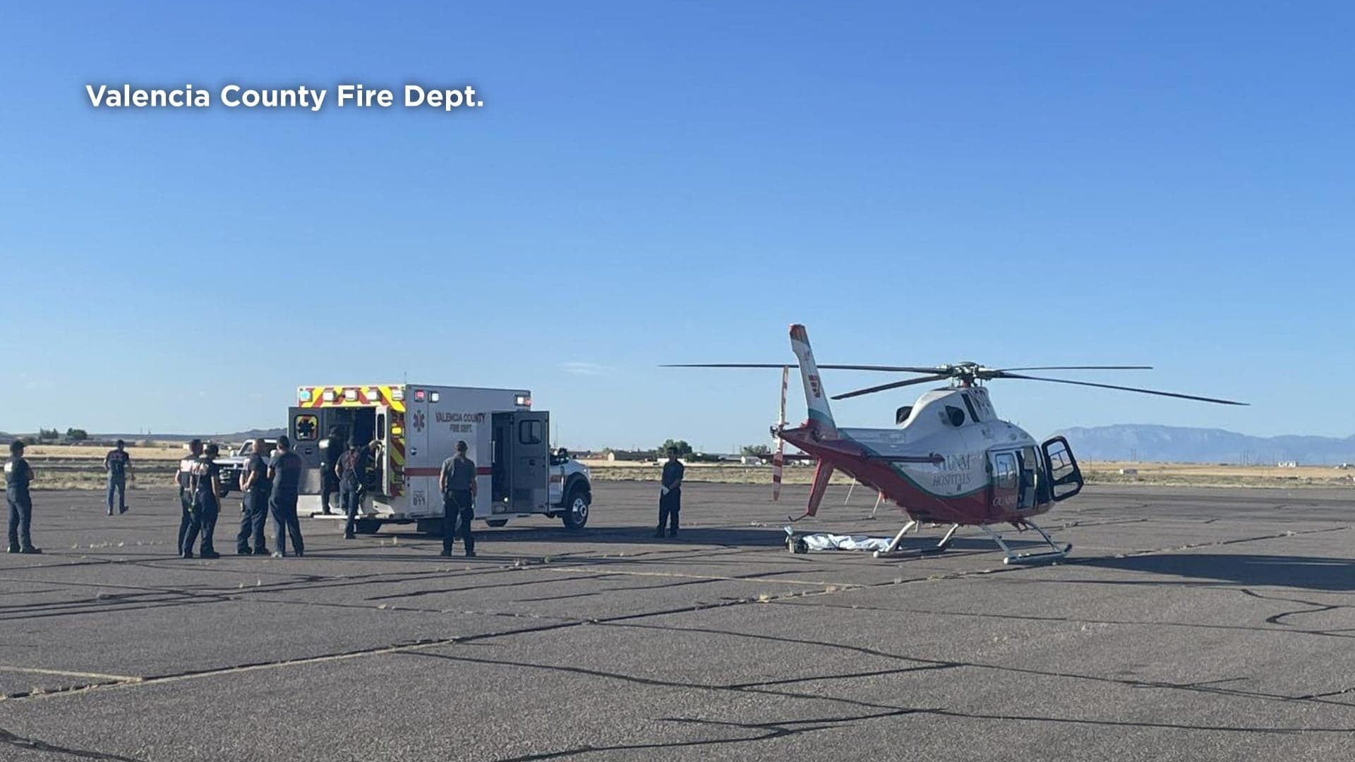 Valencia County first responders airlift one after two UTV crashes