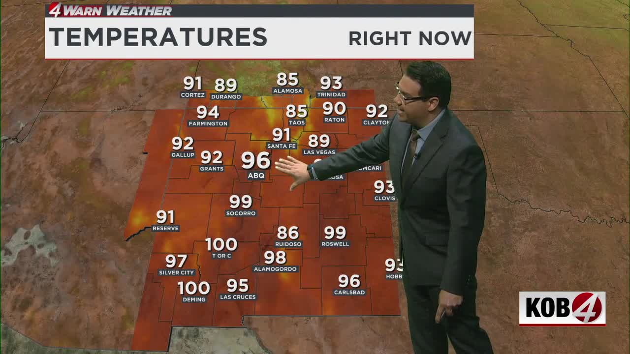 Dangerous heat and monsoon moisture to hit Four Corners midweek