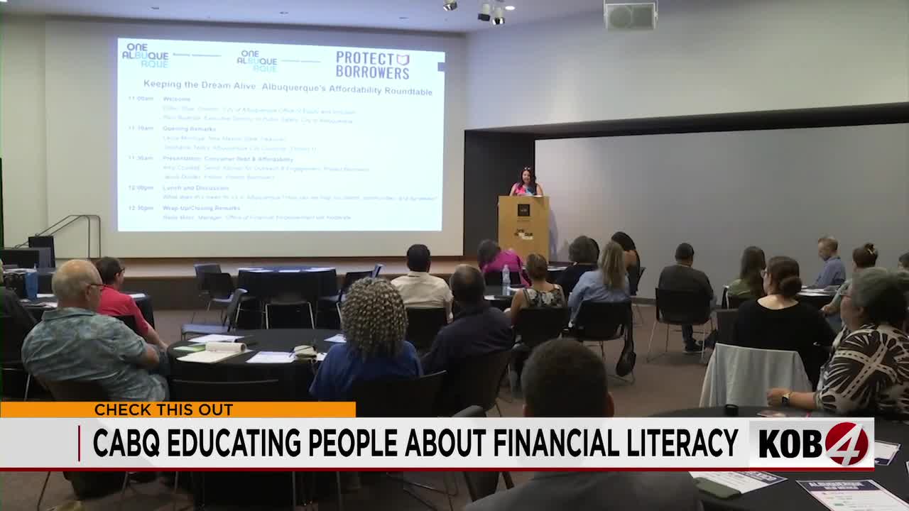 Albuquerque leaders push financial literacy as families face rising costs