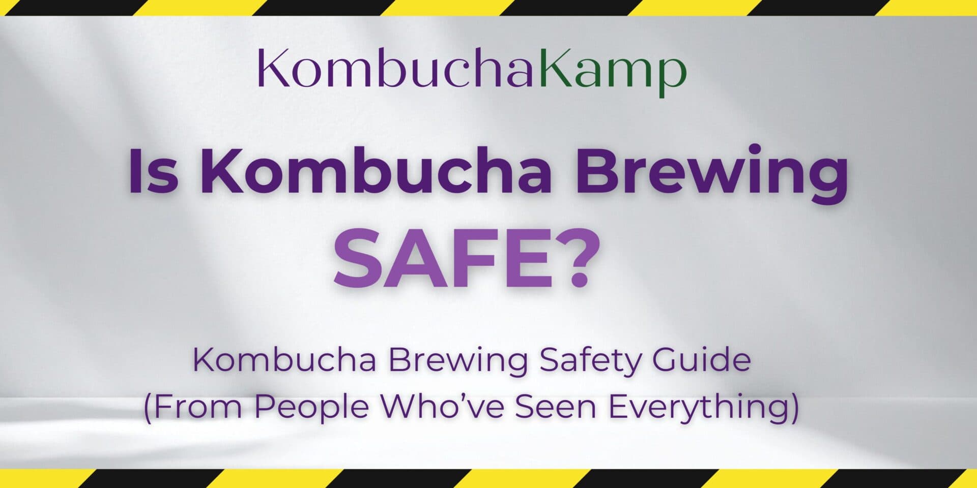 Kombucha Kamp guide lays out practical home brewing safety steps