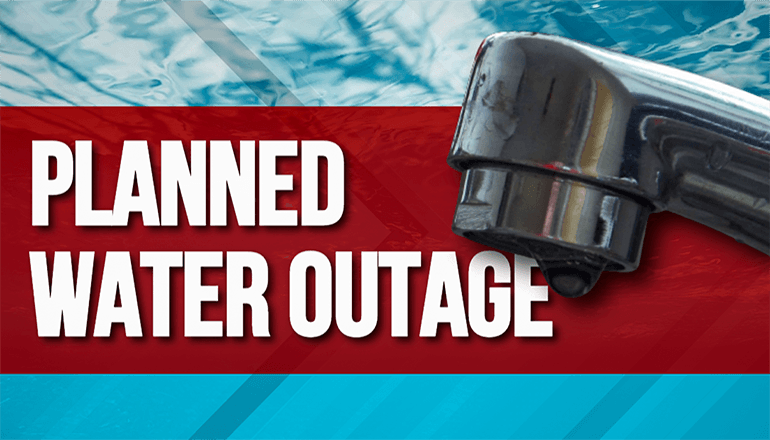 Potential Feb. 17 water outage affects homes south of South Bosque Loop