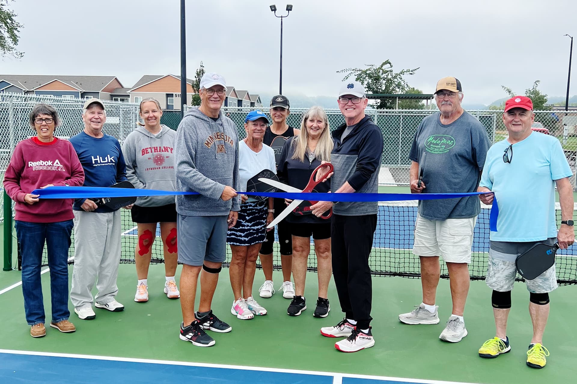 Montville Township opens new pickleball courts at Metro Tract