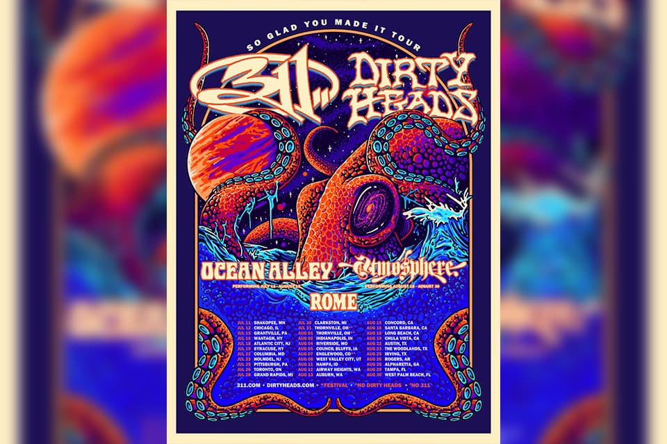 311 and Dirty Heads Announce Co-Headline Summer Tour for 2026